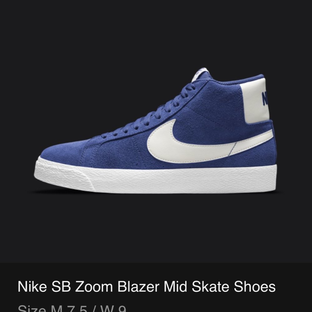 Nike SB Zoom Blazer Mid Skate Shoes